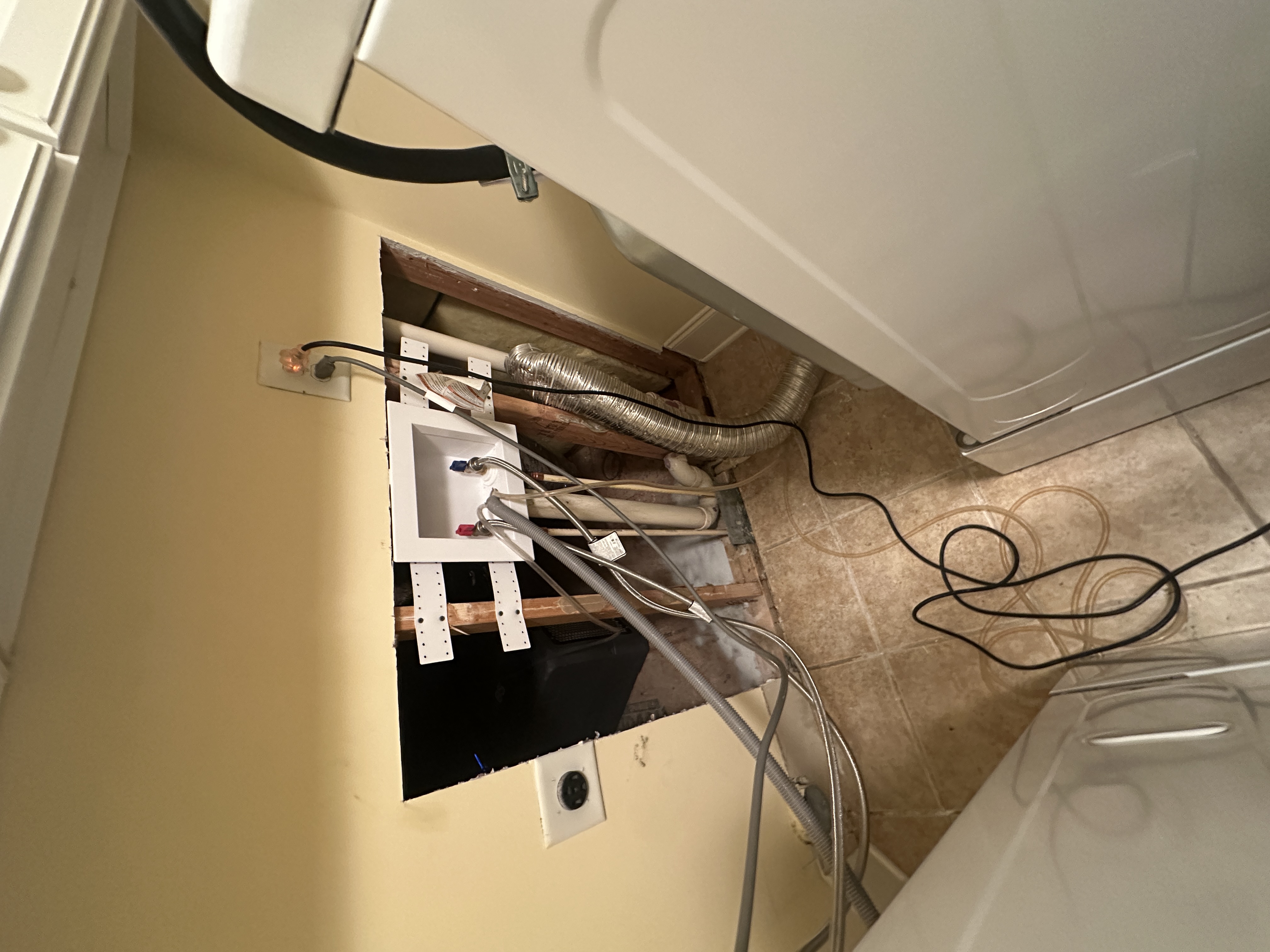 Restoration work documented on site